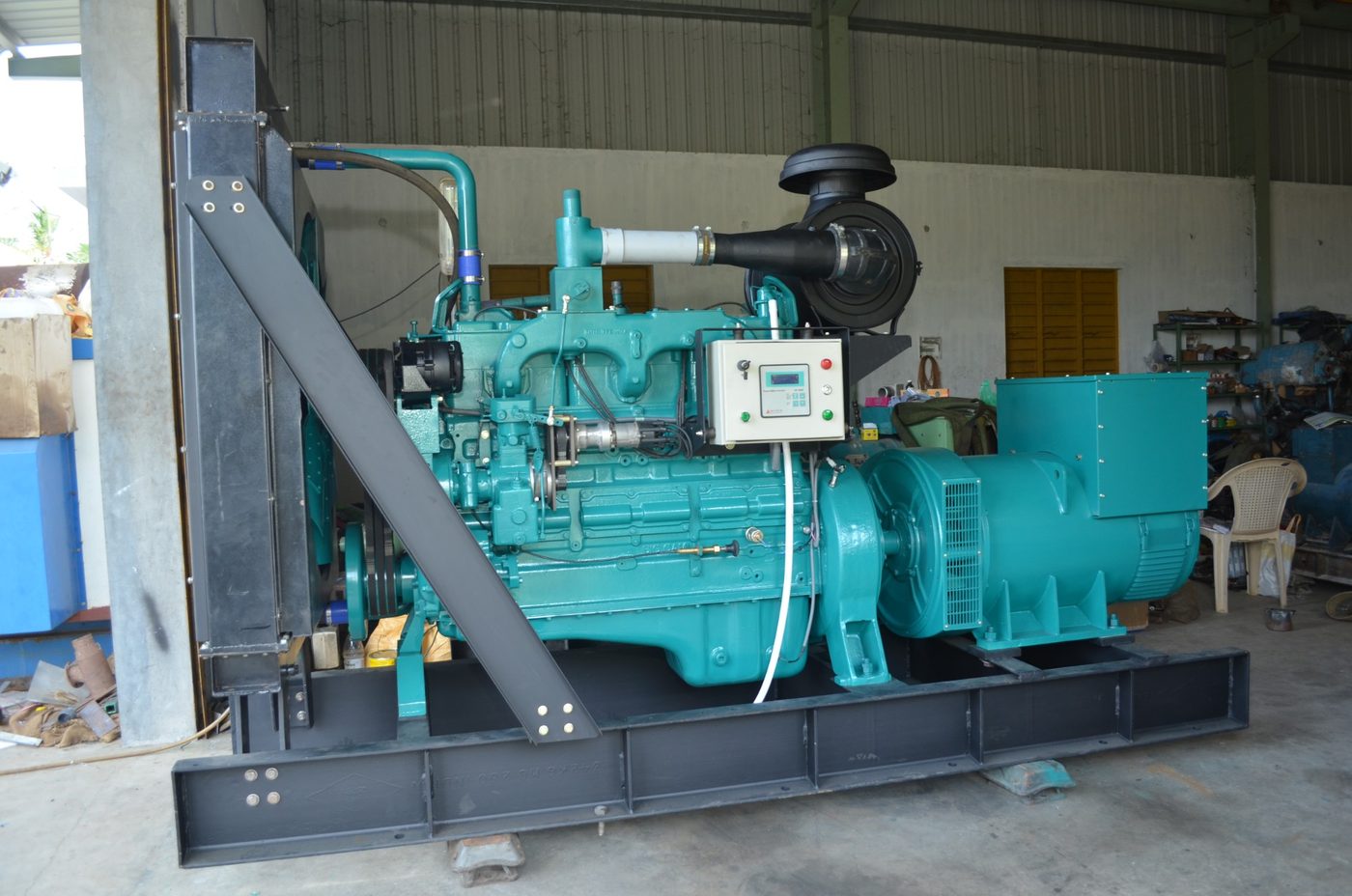 Raw biogas electricity generator — Greaves, Hino | HI TECH ENGINEERING ...