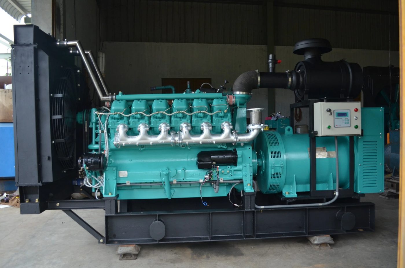 Raw biogas electricity generator — Greaves, Hino | HI TECH ENGINEERING ...